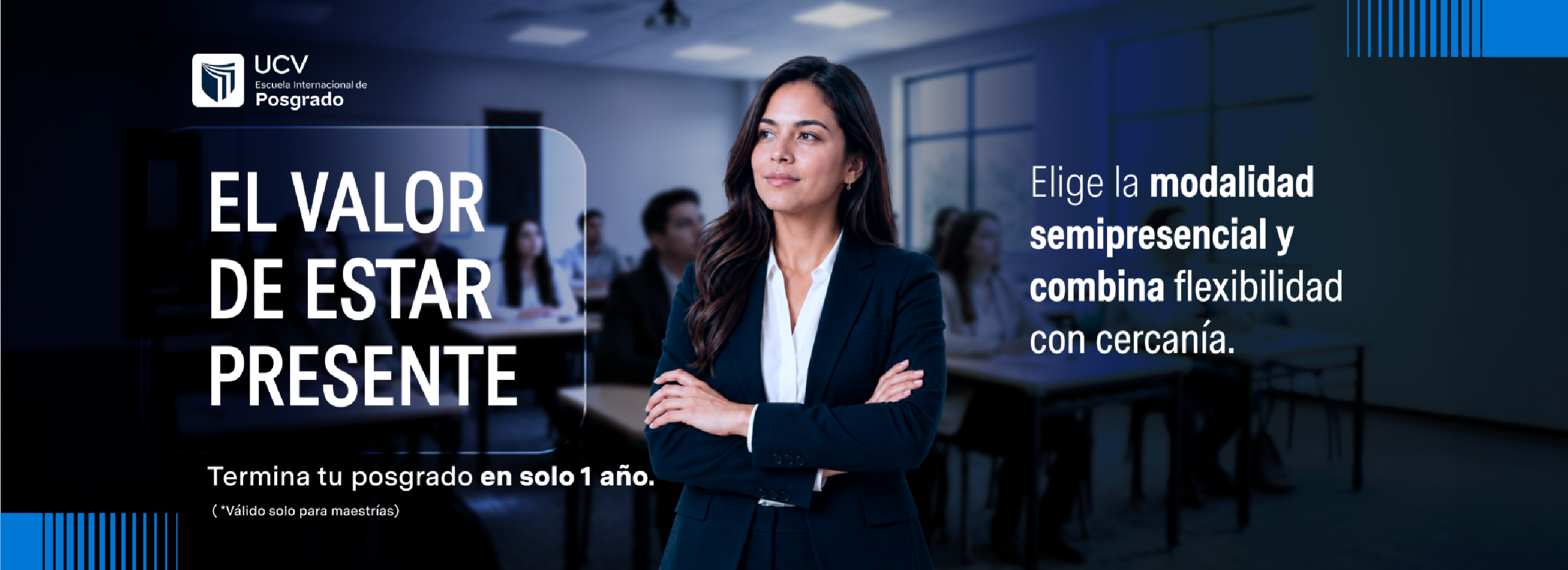 El valor de estar presente - Banner UCV
