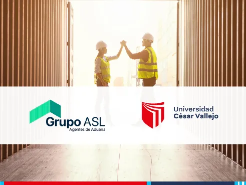 Universidad César Vallejo firma convenio interinstitucional con Grupo ASL Agentes de Aduana S.A.C.