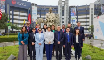 Fortaleciendo la educación global, delegación de importante universidad de China firmó alianza con la UCV