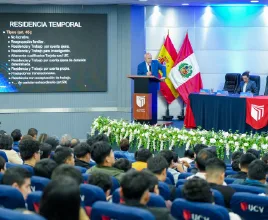 UCV fortalece alianzas internacionales con España para impulsar la movilidad laboral de sus estudiantes